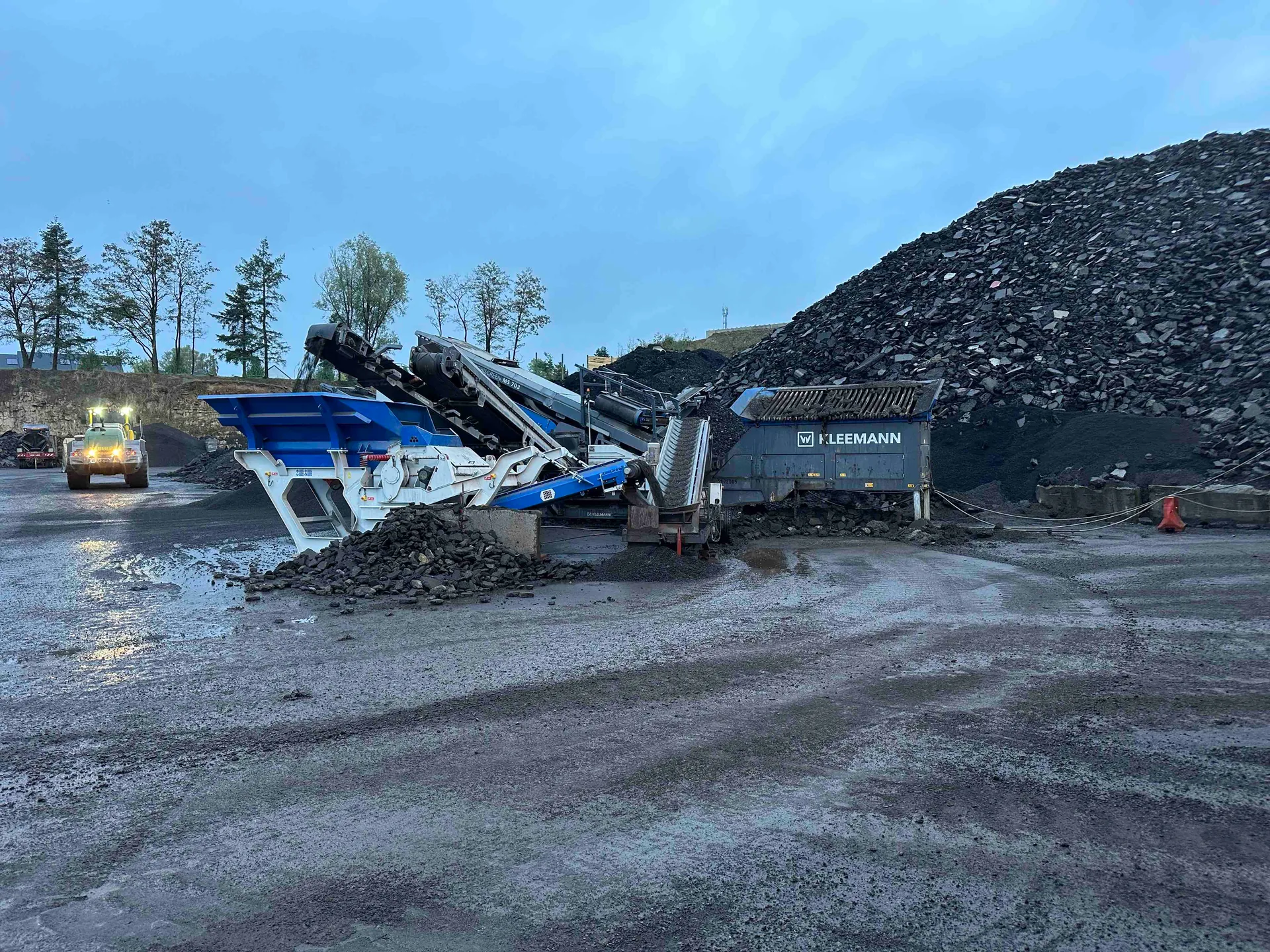 Dobudowa węzła dozowania destruktu — Rozbudowa wytwórni