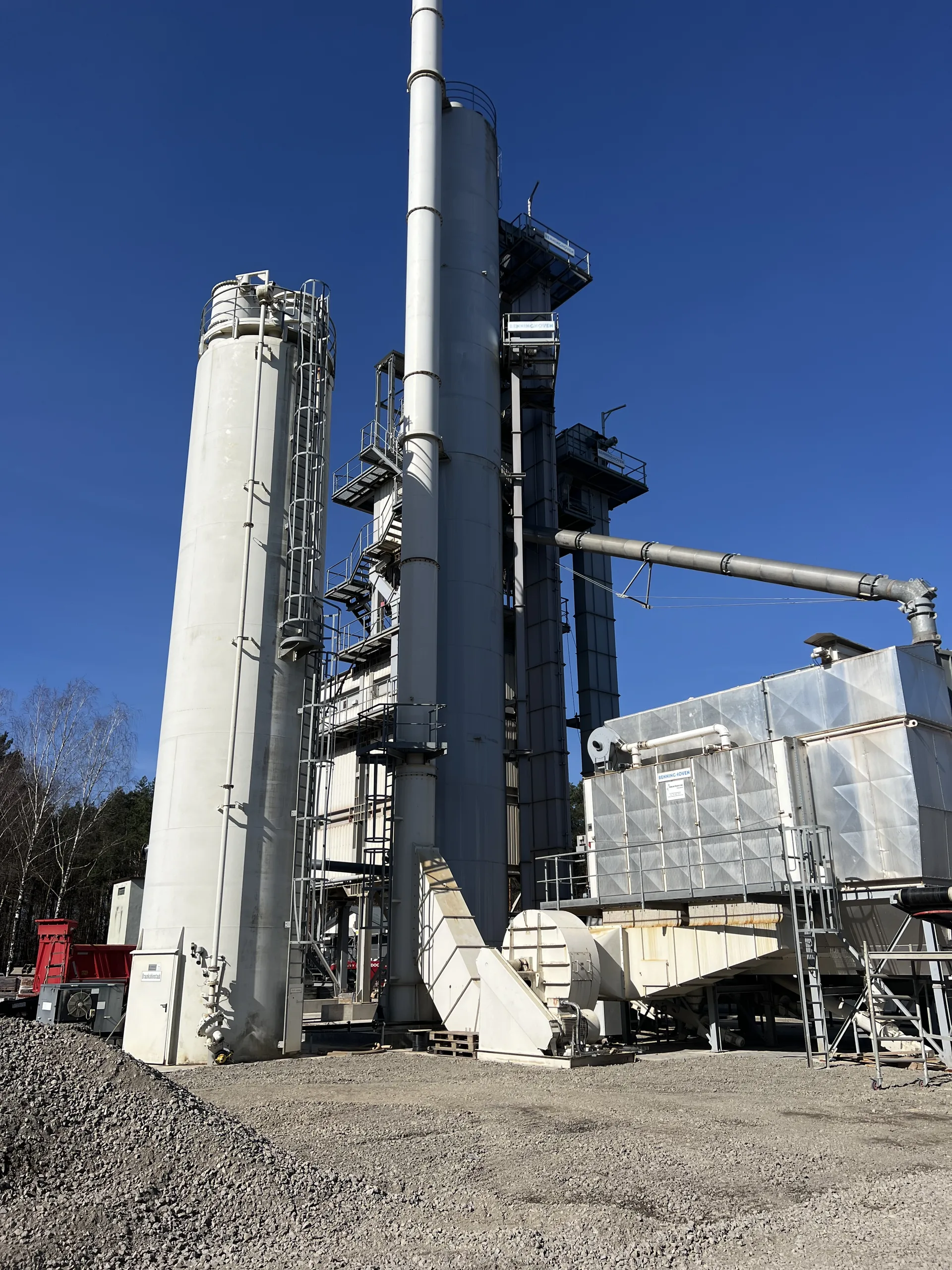 Relocation with a twin silo