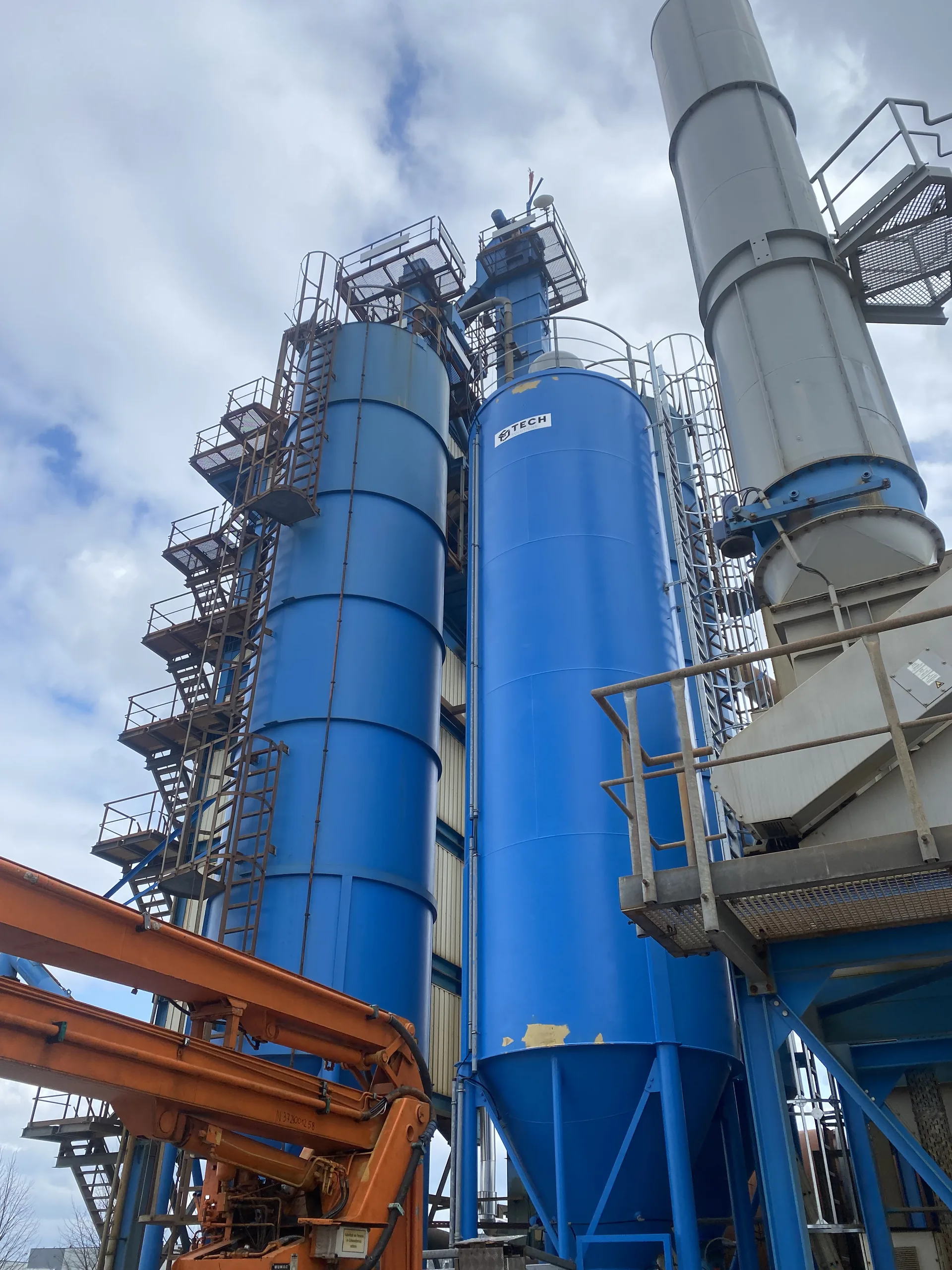 Extension on a working plant