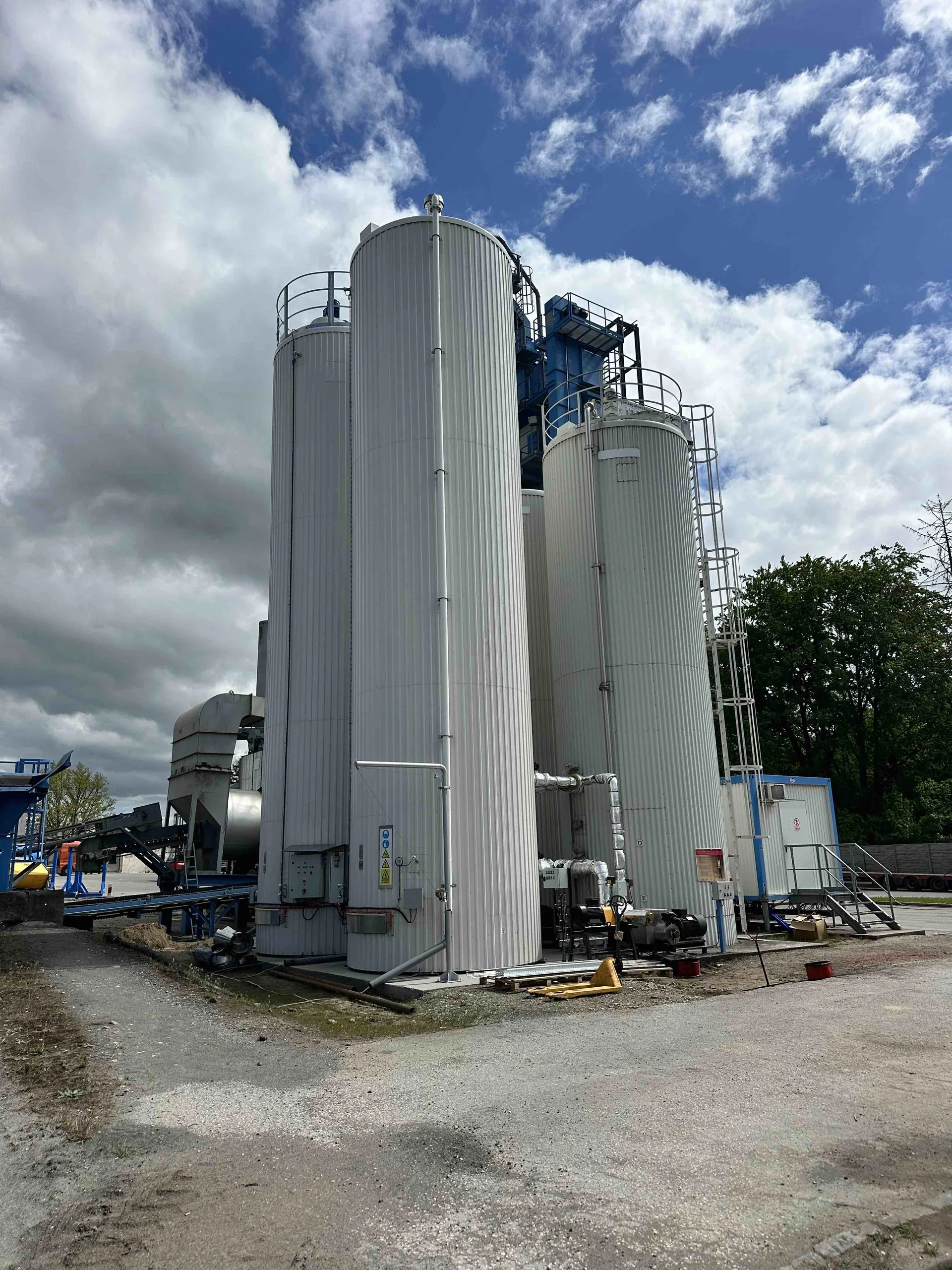 Instalacja bitumiczna z rurociągami grzanymi — Nowogard